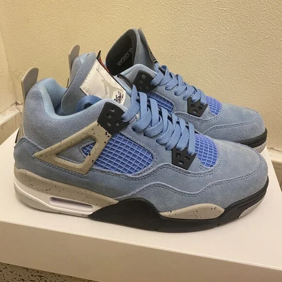 Air Jordan 4 Retro 'University Blue' CT8527-400 - Picture 4 of 5